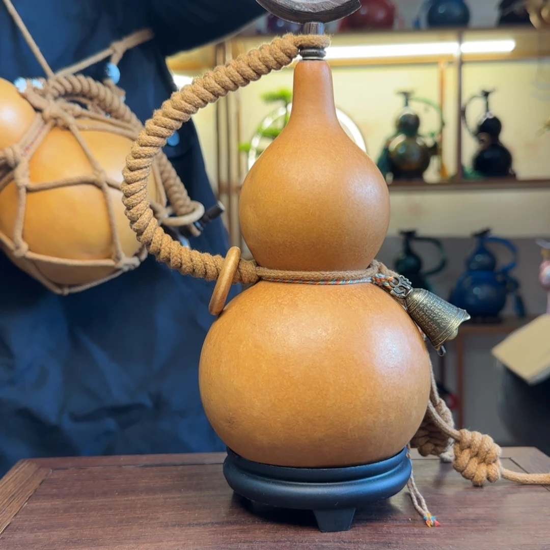 8 传统大漆酒葫芦直播间一物一拍