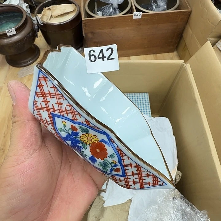 瓷片工艺品摆件瓷器摆件正能量