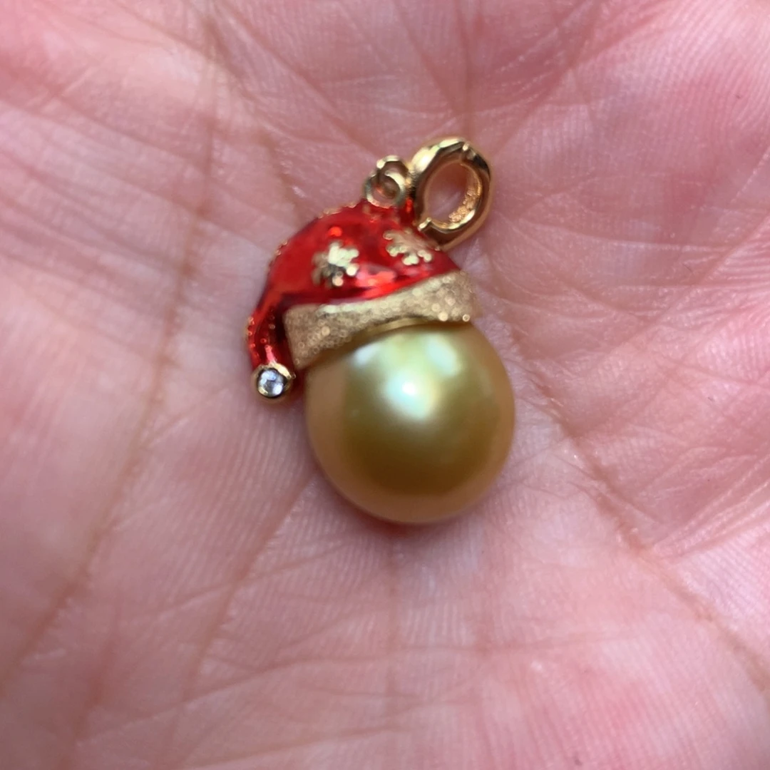 颈饰银S925镶嵌海水珍珠