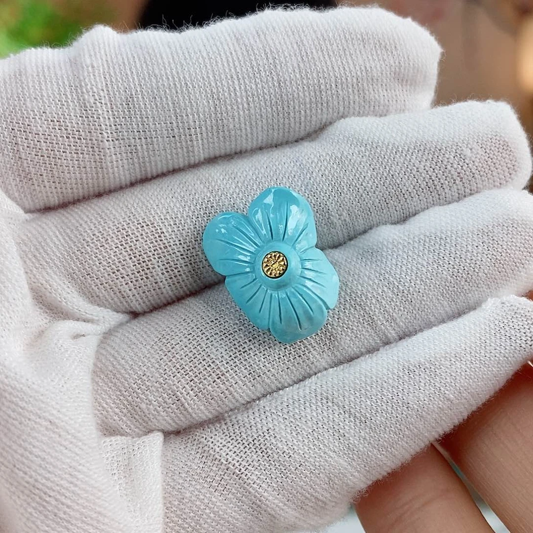 绿松石珠宝奇石未镶嵌