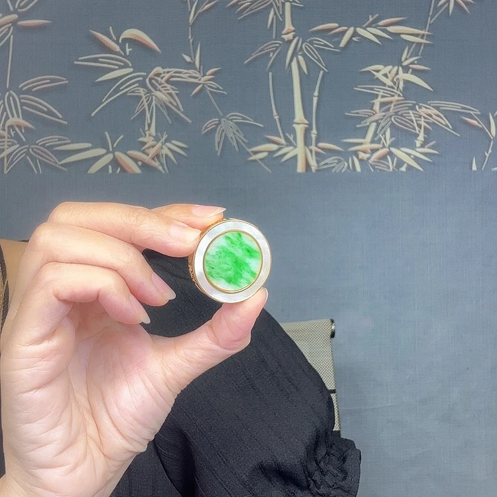 吊坠(不含链)银S925镶嵌翡翠特价