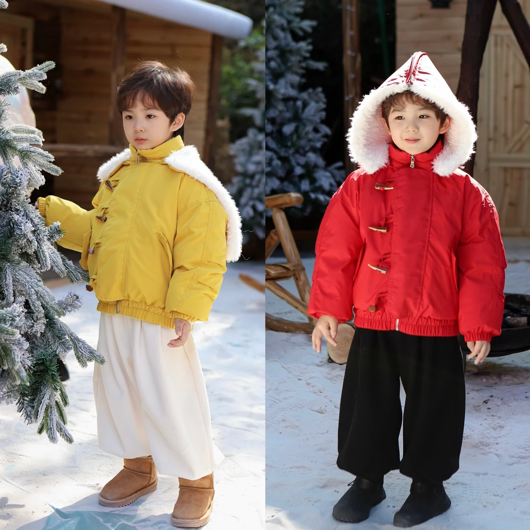 【现货】伟伟同款【张灯结彩】2024冬季新款披肩连帽羽绒服WW0495