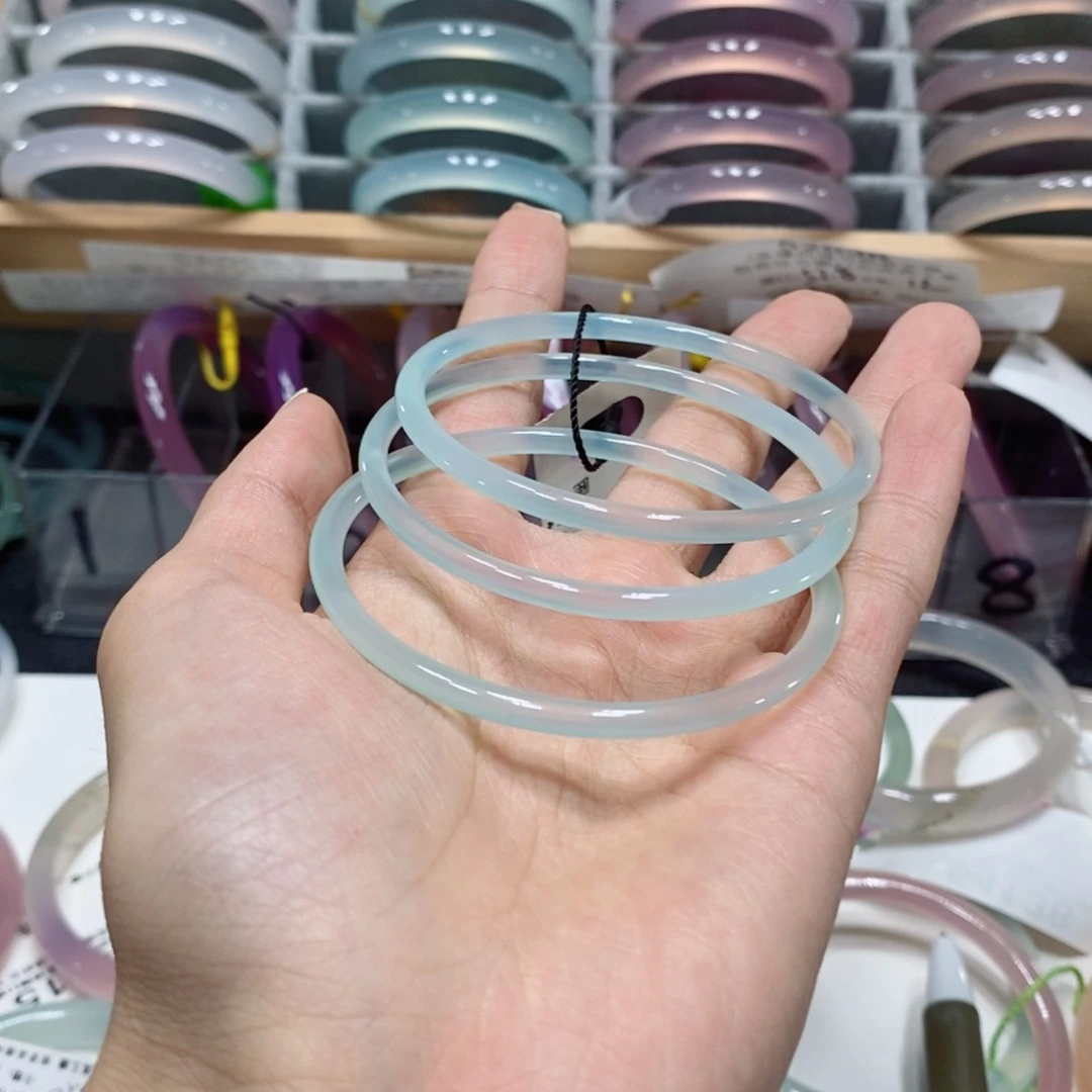玛瑙/玉髓手镯未镶嵌55337/56