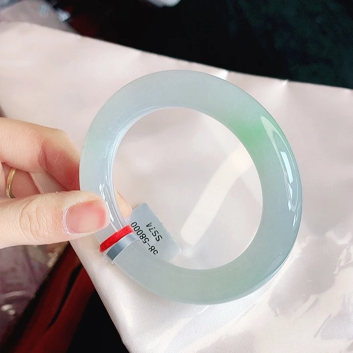 翡翠未镶嵌手镯缅甸天然a货翡翠手镯