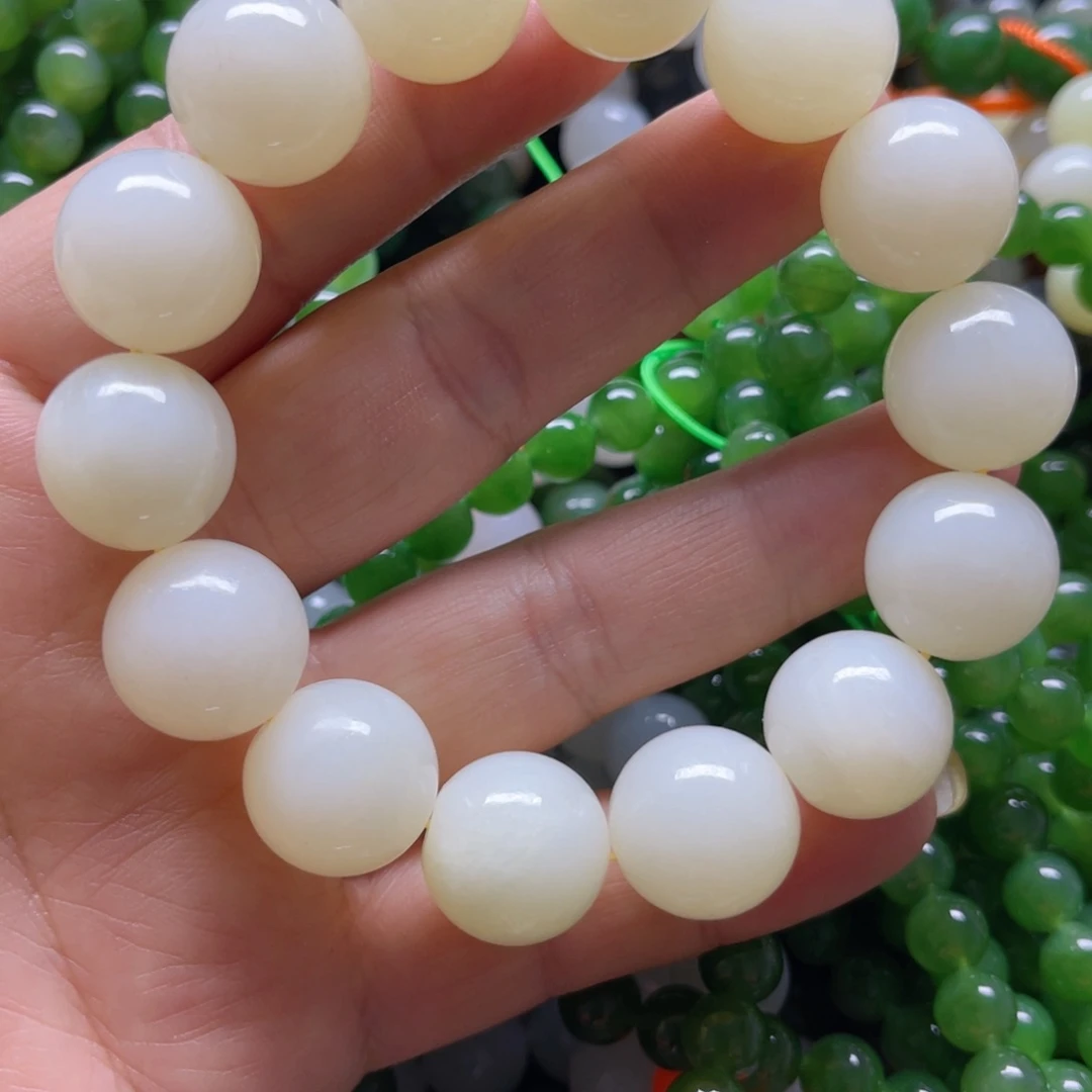 和田玉手链未镶嵌