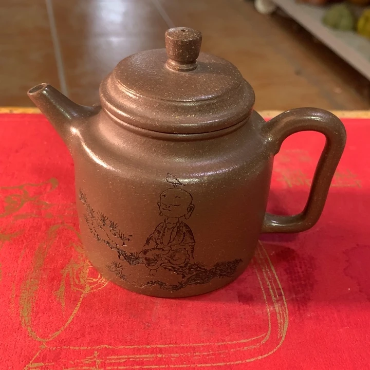 紫砂茶壶原矿手工166