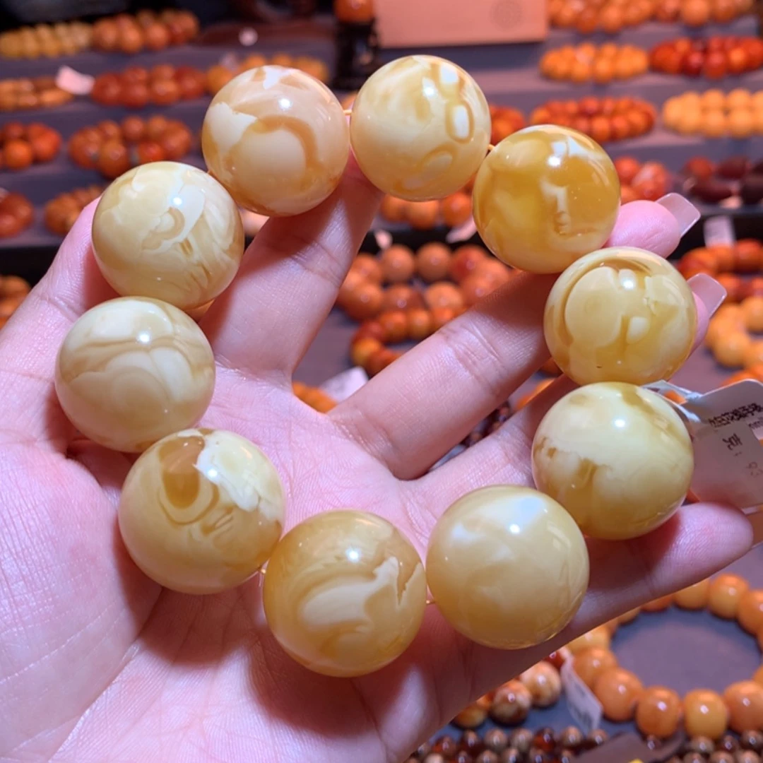 【闪购商品】手串蜜蜡未镶嵌蜜蜡手串