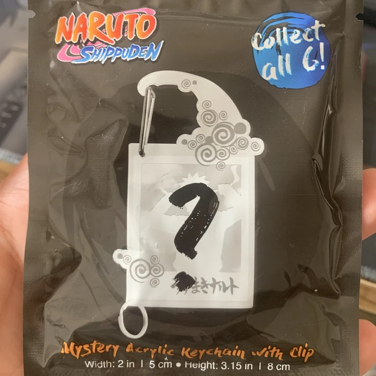 火影忍者正版授权外销美谷亚克力挂件火影忍者动漫周边盲盒直播拆