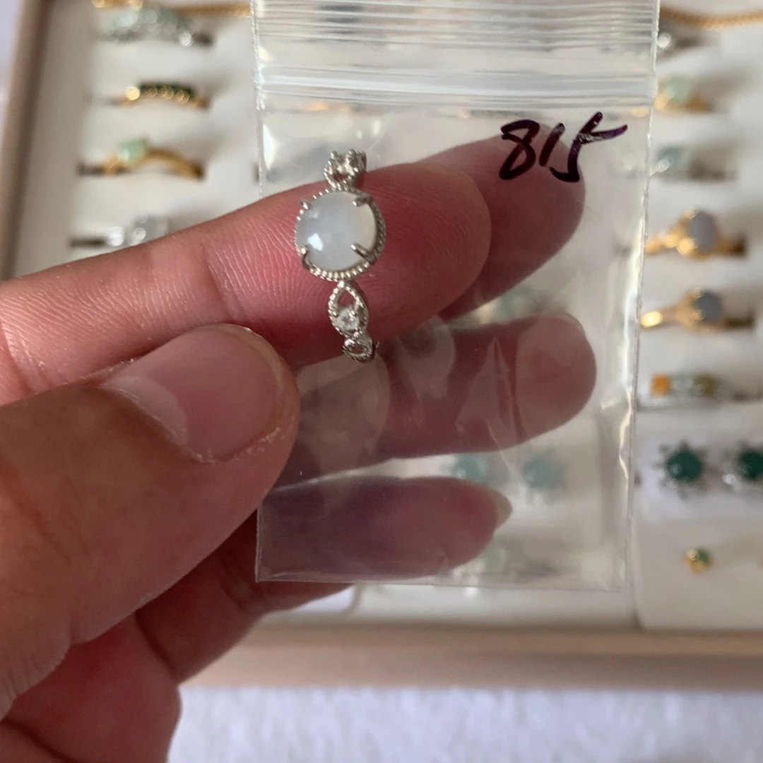 未镶嵌戒指翡翠815