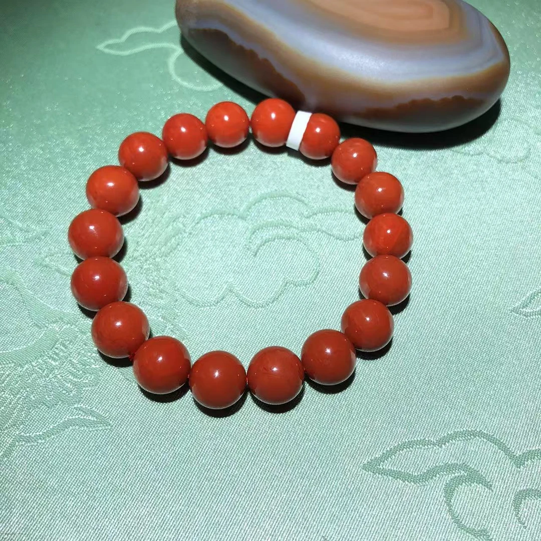 南红手饰手串素圈圆珠多样性发一