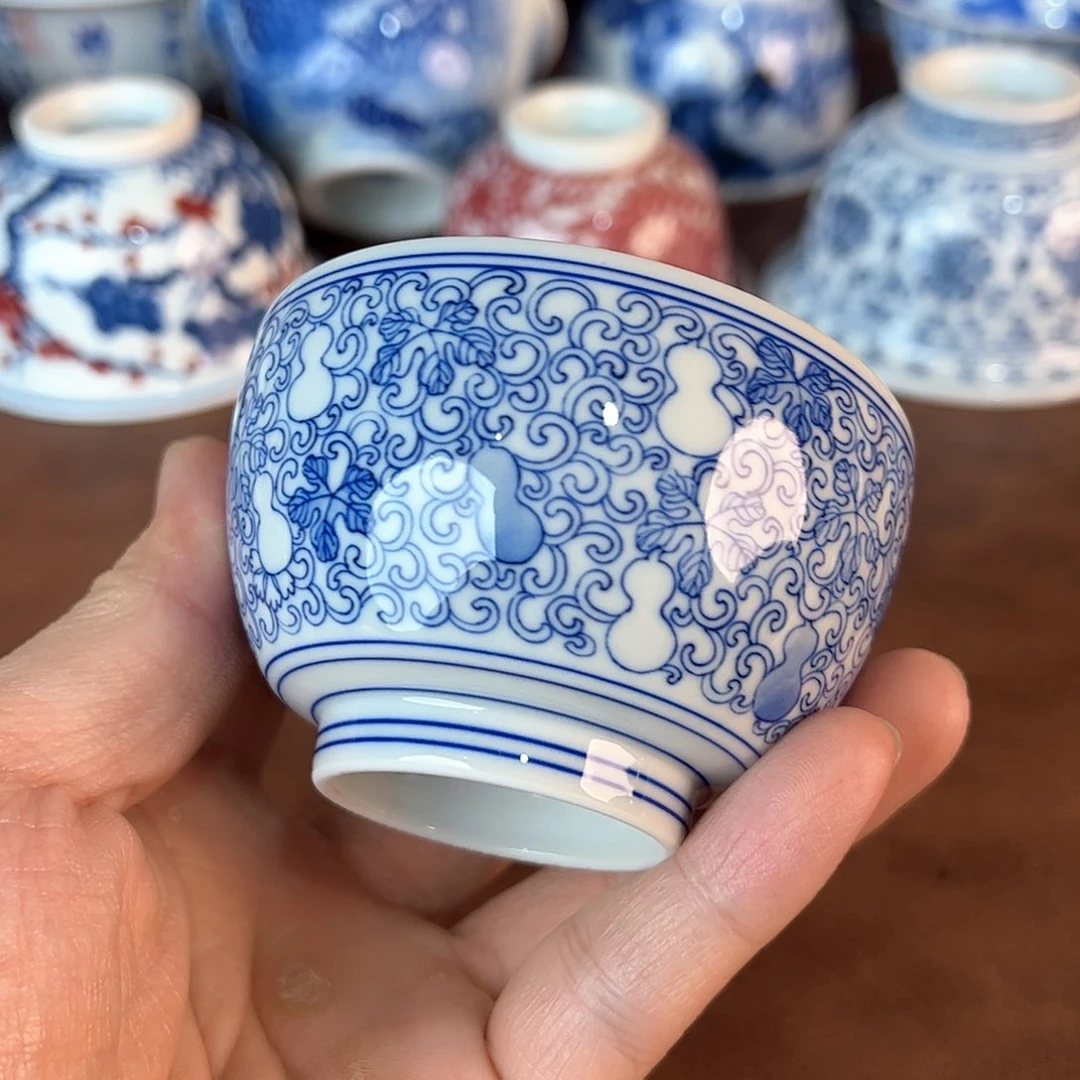 杯景德镇全手工手绘陶瓷