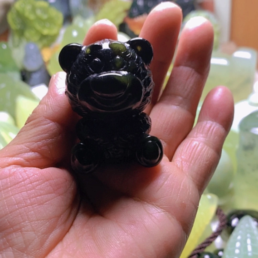 【闪购商品】合金蛇纹石玉颈饰