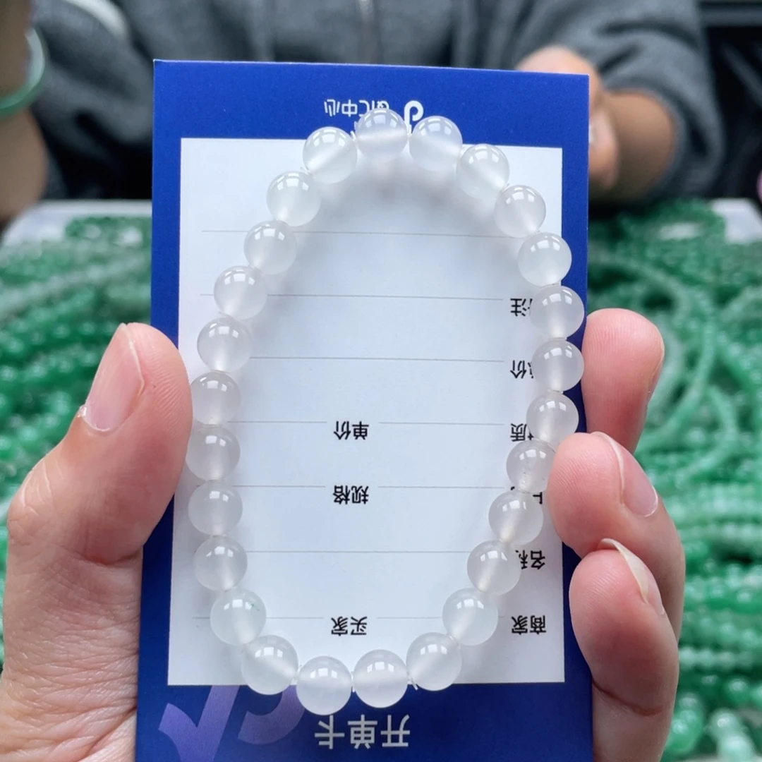 未镶嵌手链石英质玉（非洲翠）
