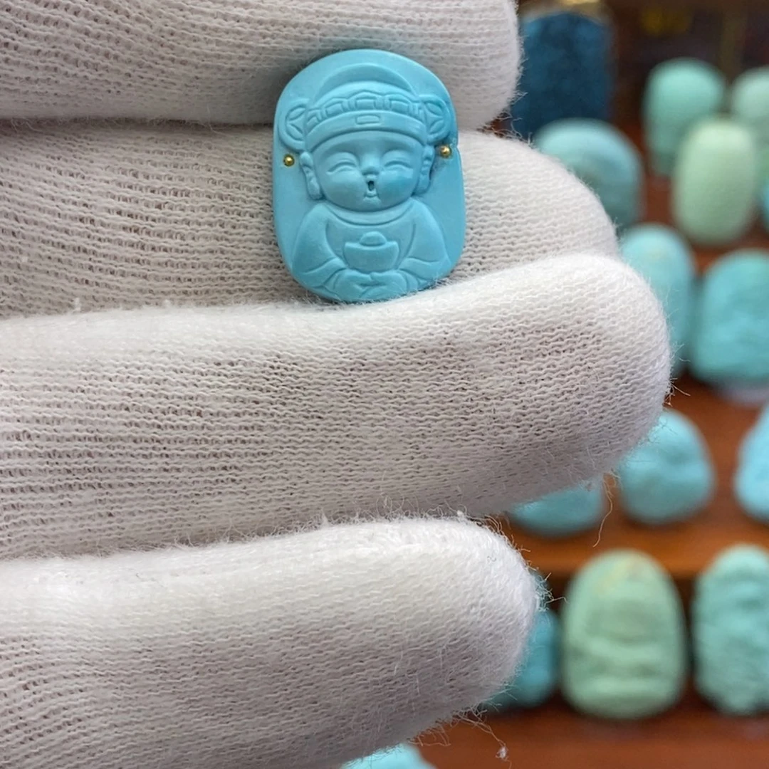 绿松石未镶嵌珠宝奇石