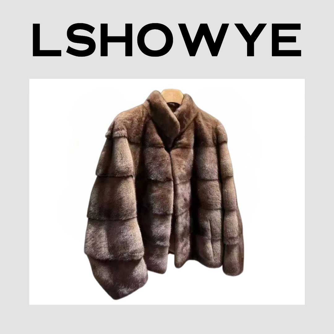 LSHOWYE｜小立领横条外套25476
