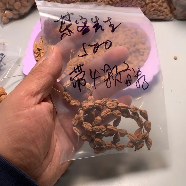茶***生吊坠桃核野生精品小核桃散籽