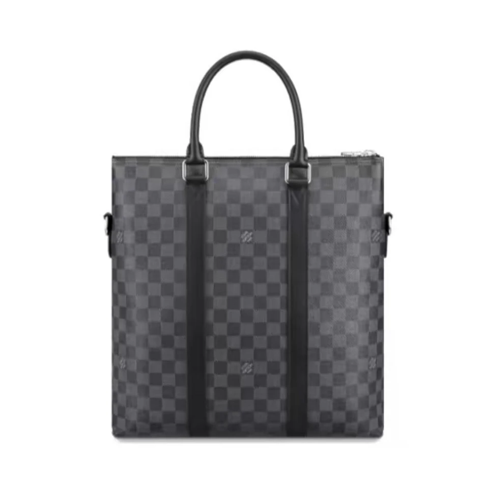 99新 LouisVuitton/路易威登 98新  Anton 经典棋盘格单肩包 F968