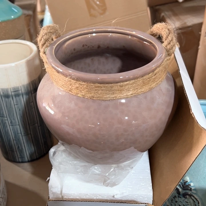 瓷花瓶摆件外贸出口（微瑕）