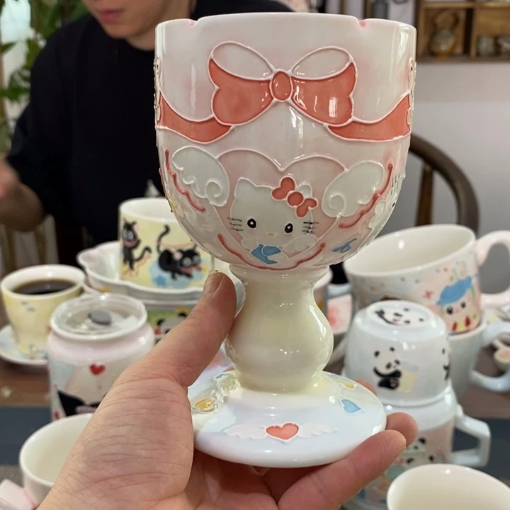 瓷片S****菁景德镇釉下彩手绘