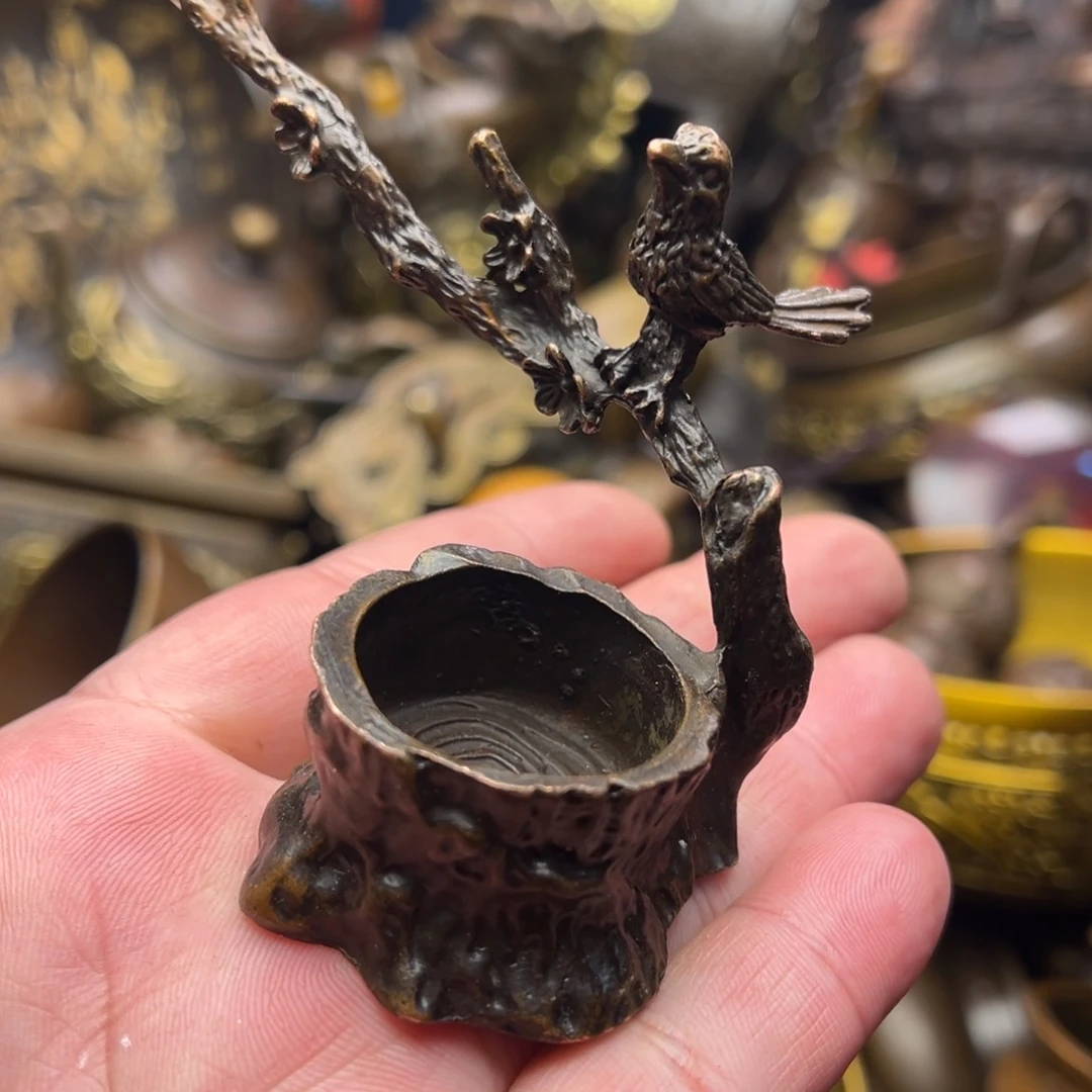 茶壶香炉铜器摆件