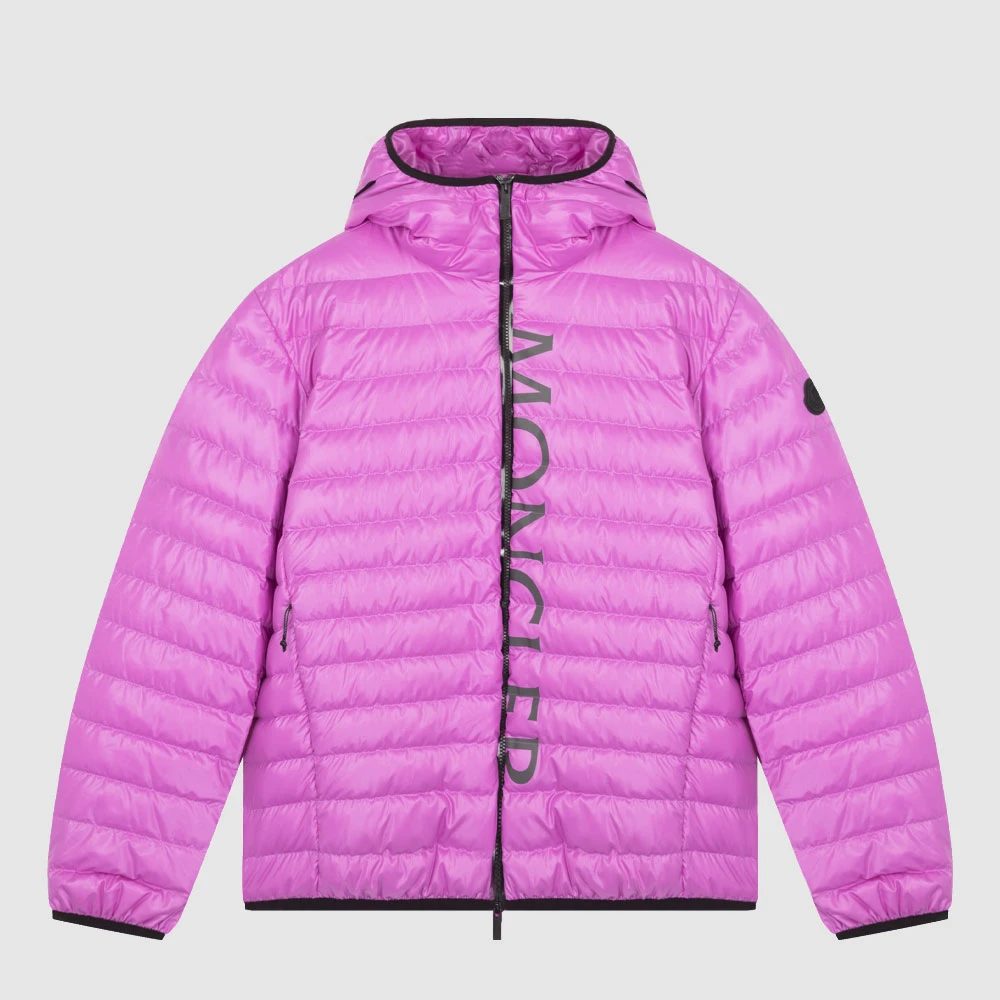 MONCLER盟可睐logo白鹅绒连帽男休闲羽绒服I10911A000305950K54G