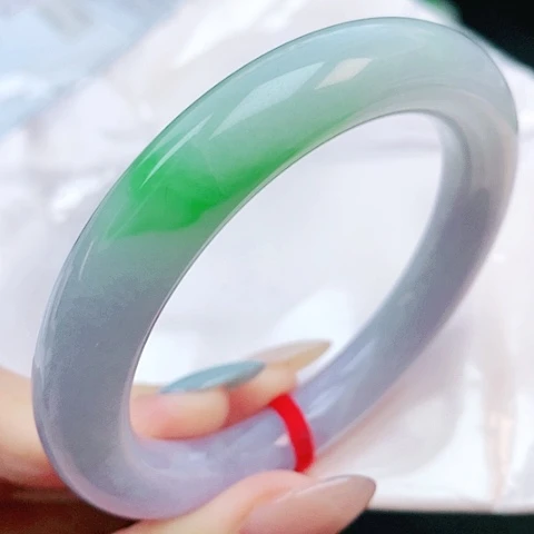 未镶嵌手镯翡翠57圆条882887