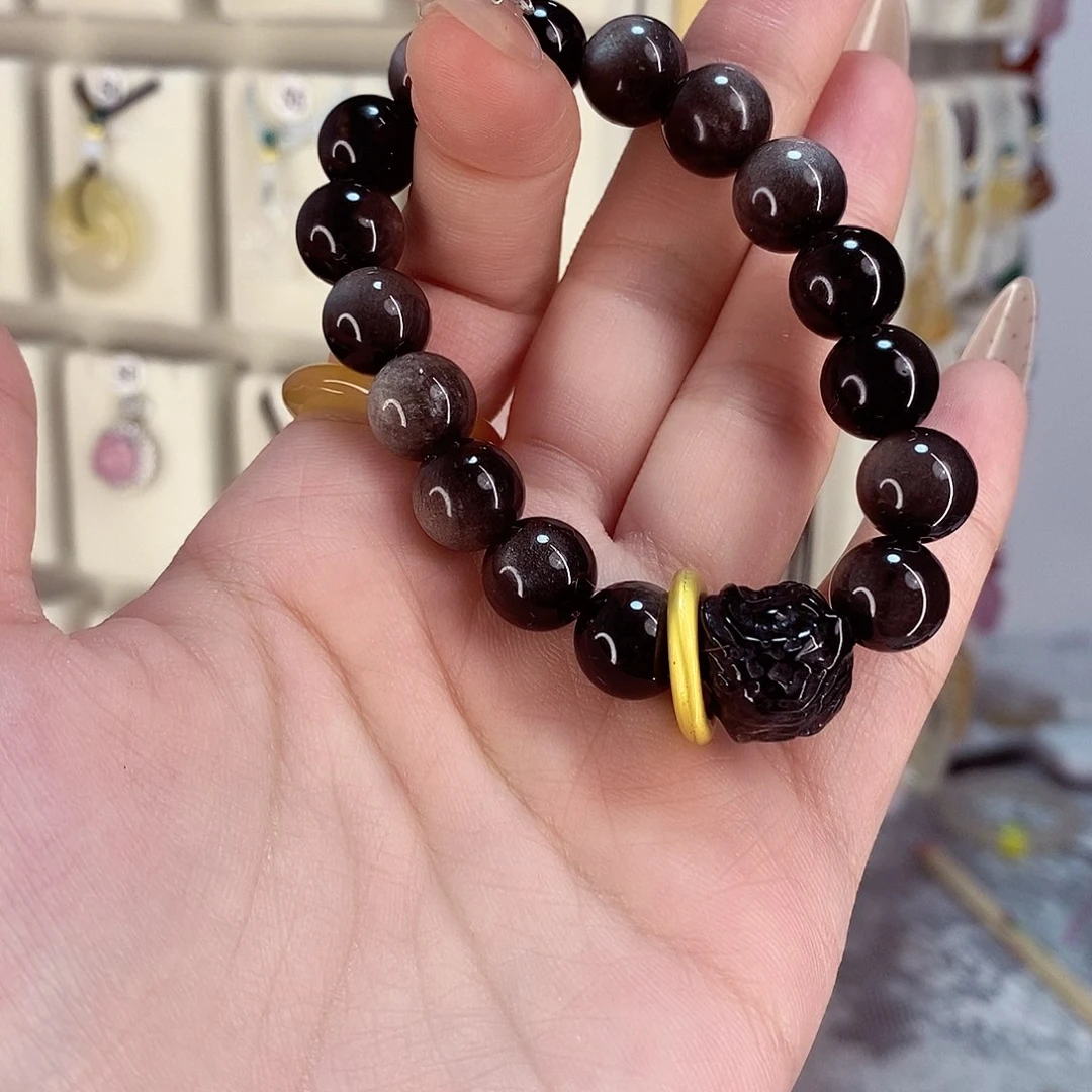 玛瑙/玉髓项链未镶嵌小***屋