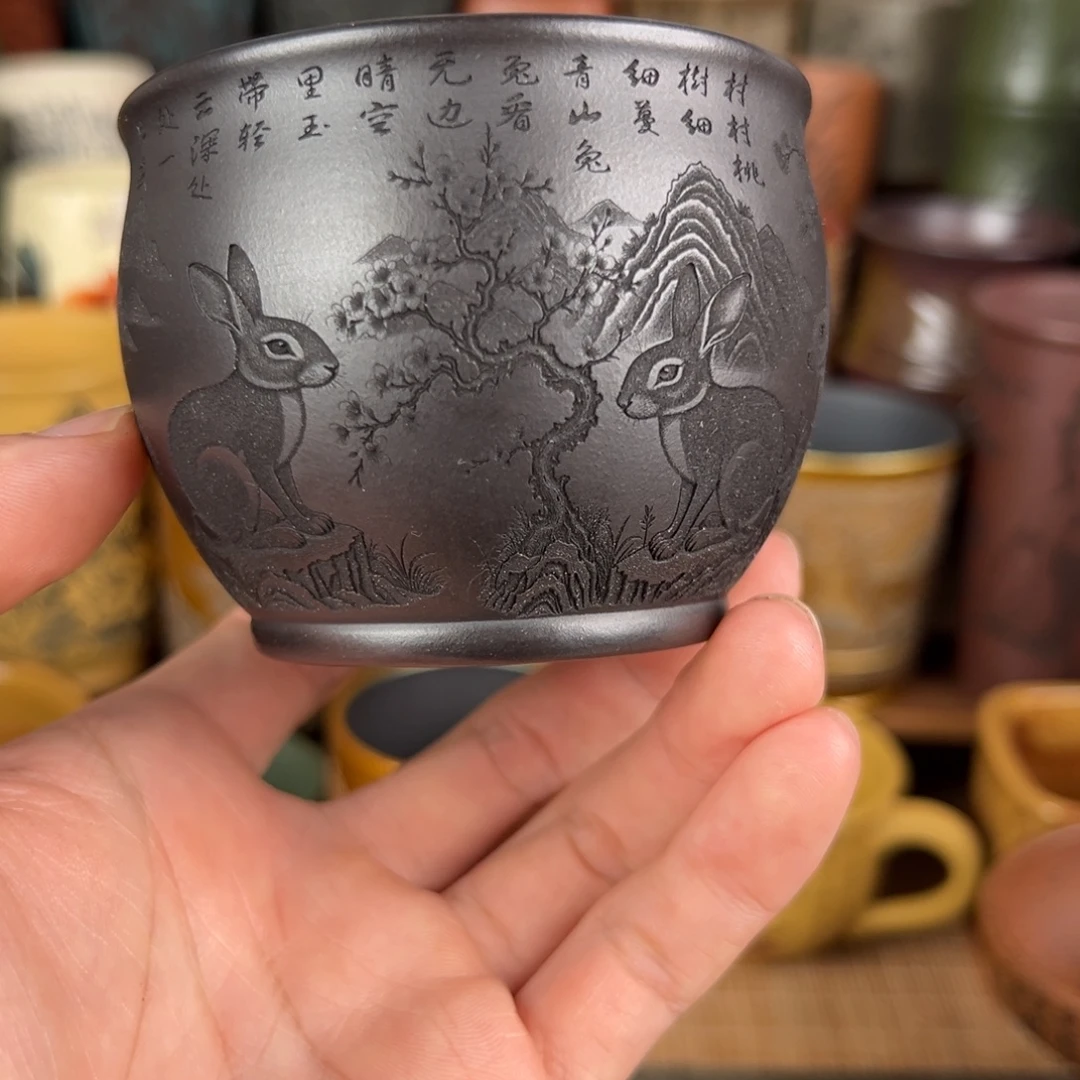 茶杯紫砂紫砂主人杯