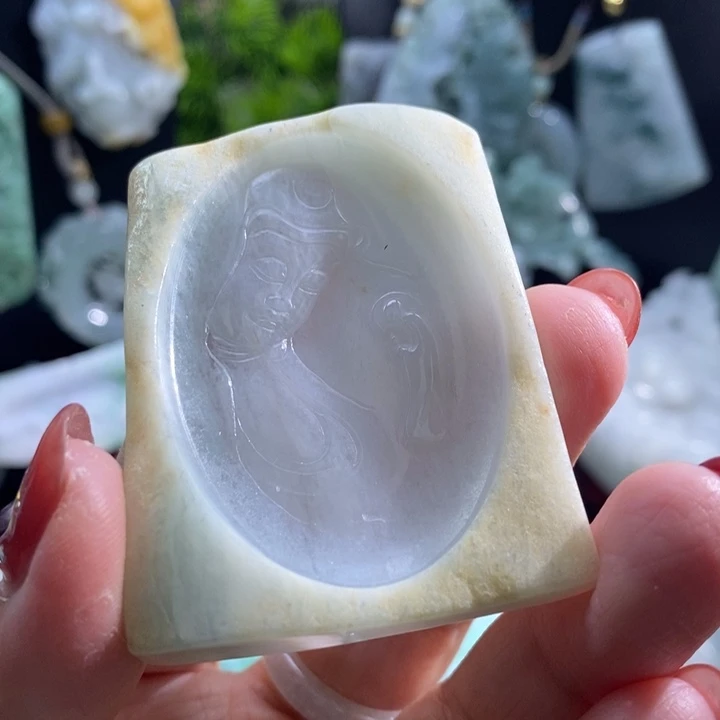 【闪购商品】颈饰未镶嵌翡翠观音