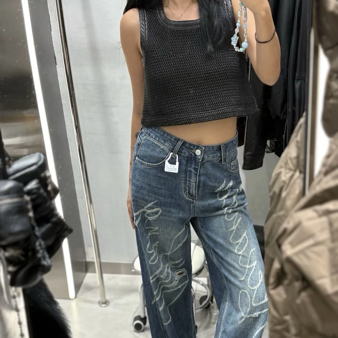 「Darley推荐」“口是心非”｜绵羊皮｜朋克风男友拼接皮衣女士马夹休闲