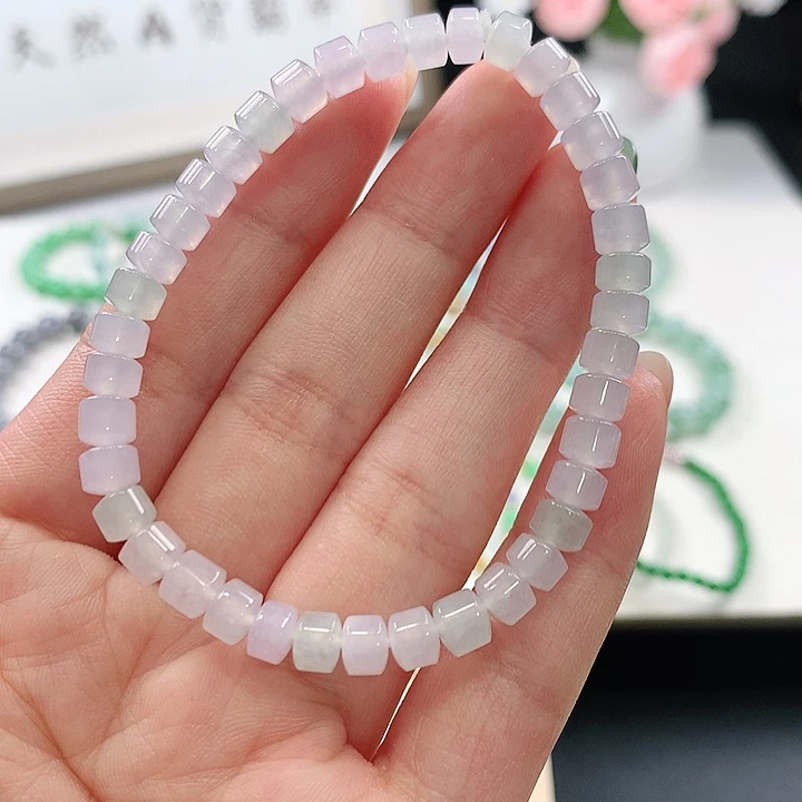 未镶嵌手链翡翠手链5.5mm