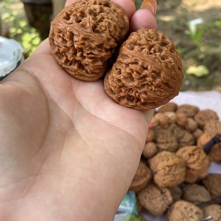 猴头核桃吊坠老***屏42 43南疆