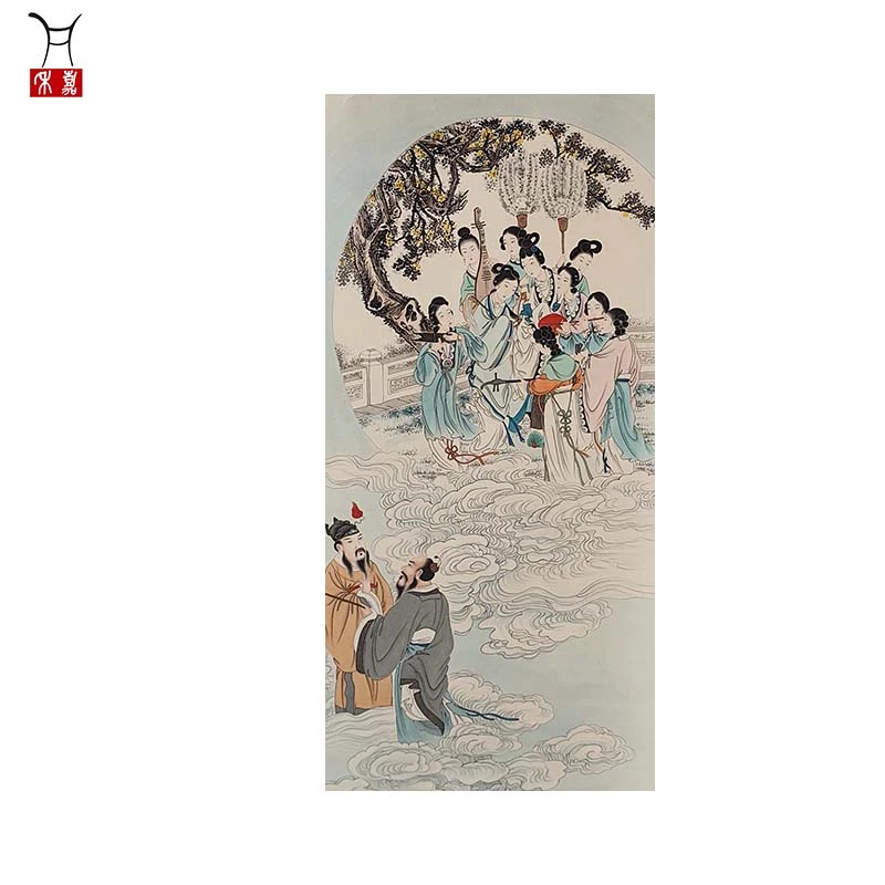 M1002人物立轴69x129/8平尺