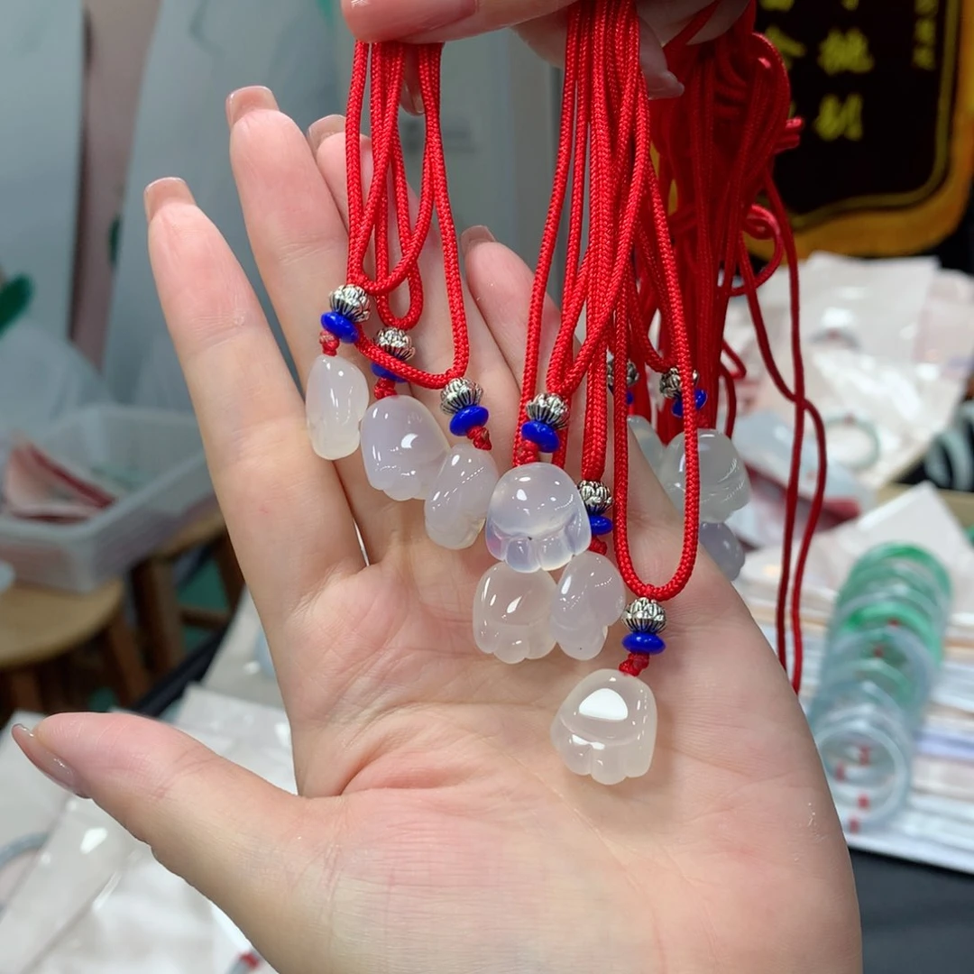 翡翠颈饰未镶嵌多样性发1