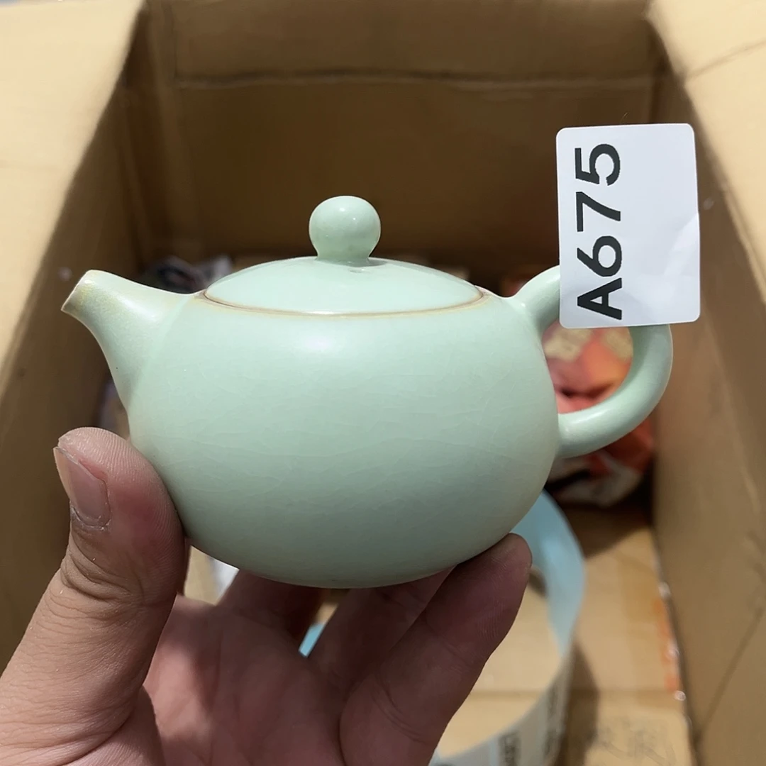 瓷片茶摆件工艺品摆件666