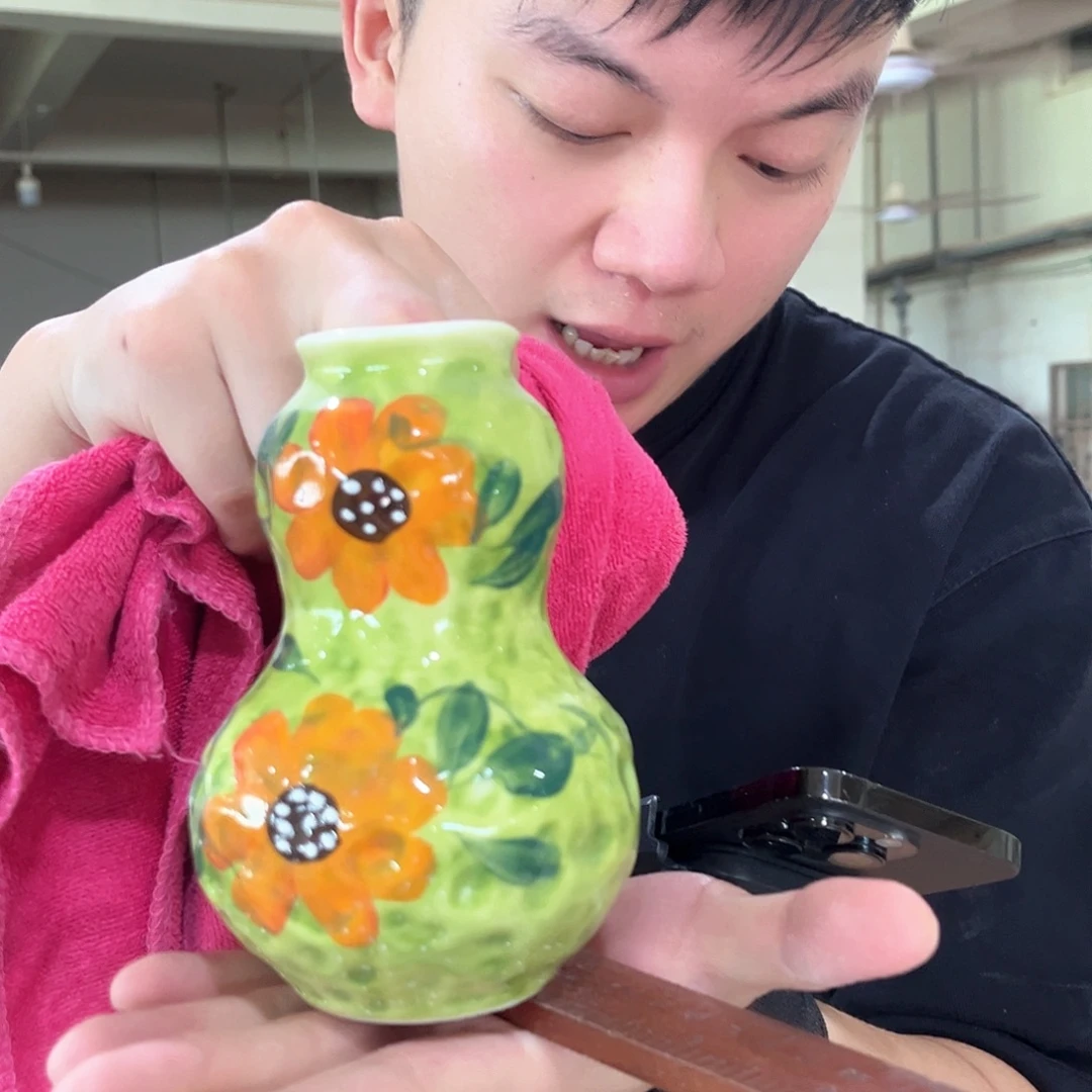 陶瓷手工手绘到手一个25-11