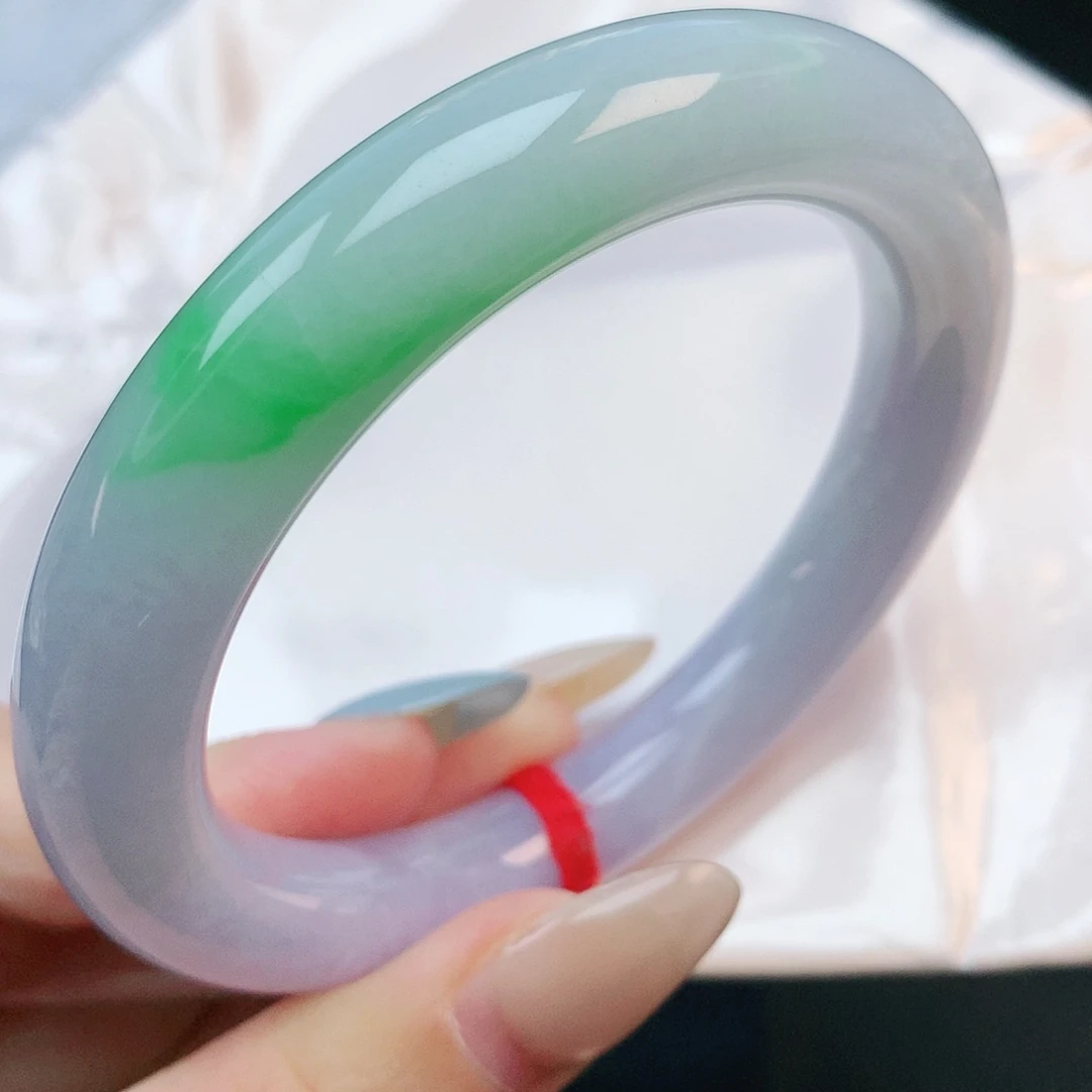 未镶嵌手镯翡翠57圆条882887