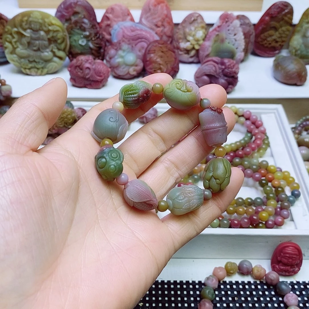 玛瑙/玉髓盐源玛瑙未镶嵌