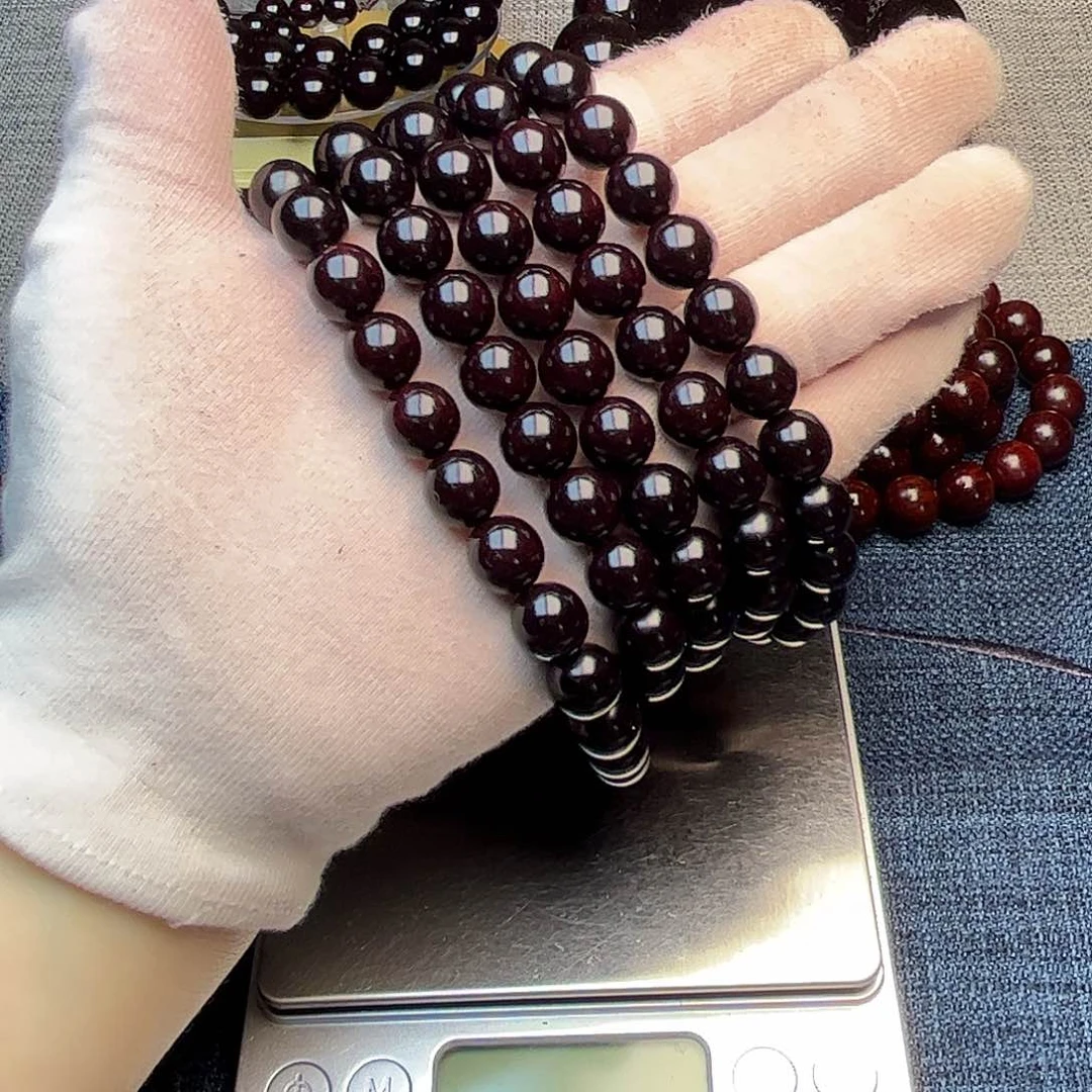 檀香紫檀（小叶紫檀）1.0 108 带星