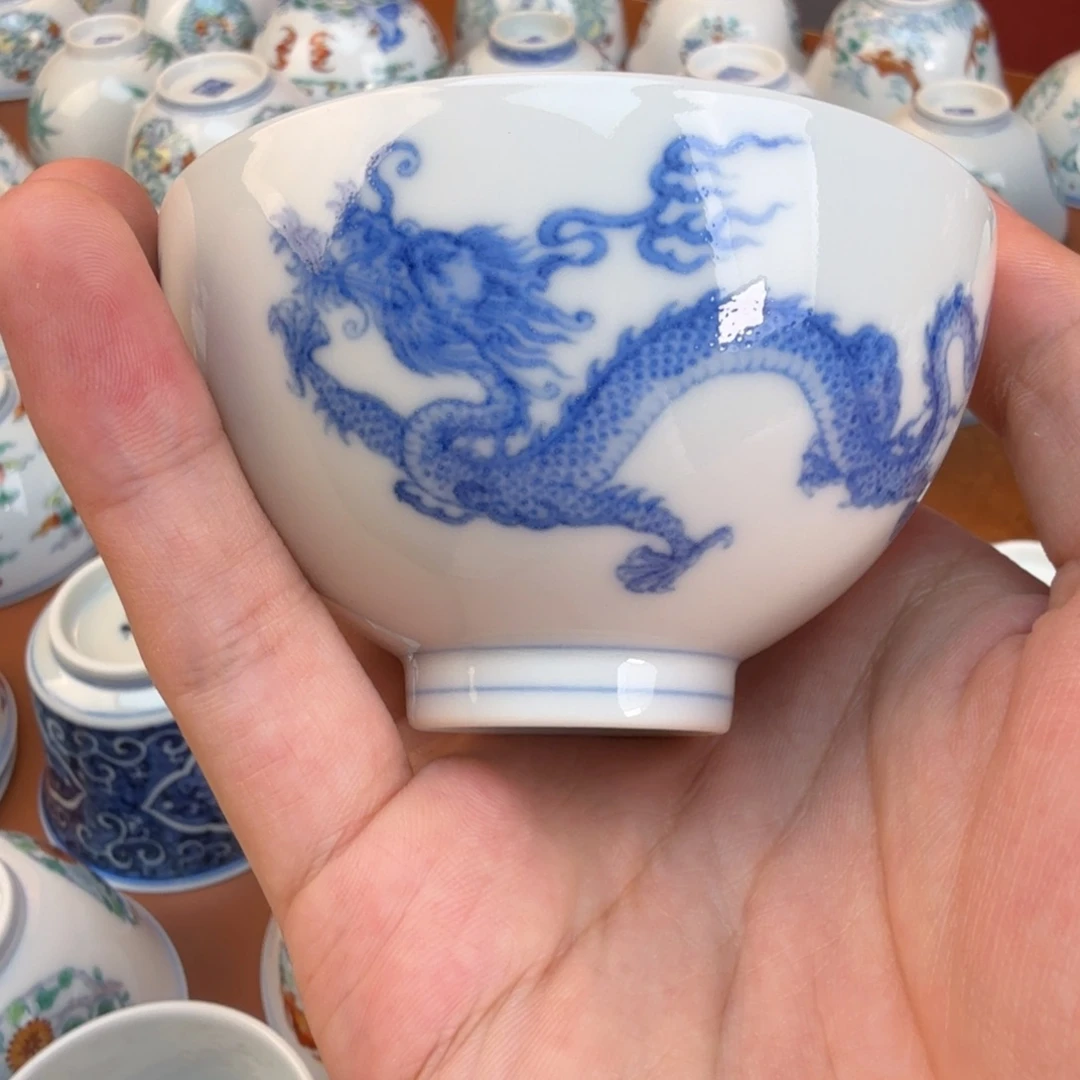 简***的摆件景德镇瓷器手工手绘