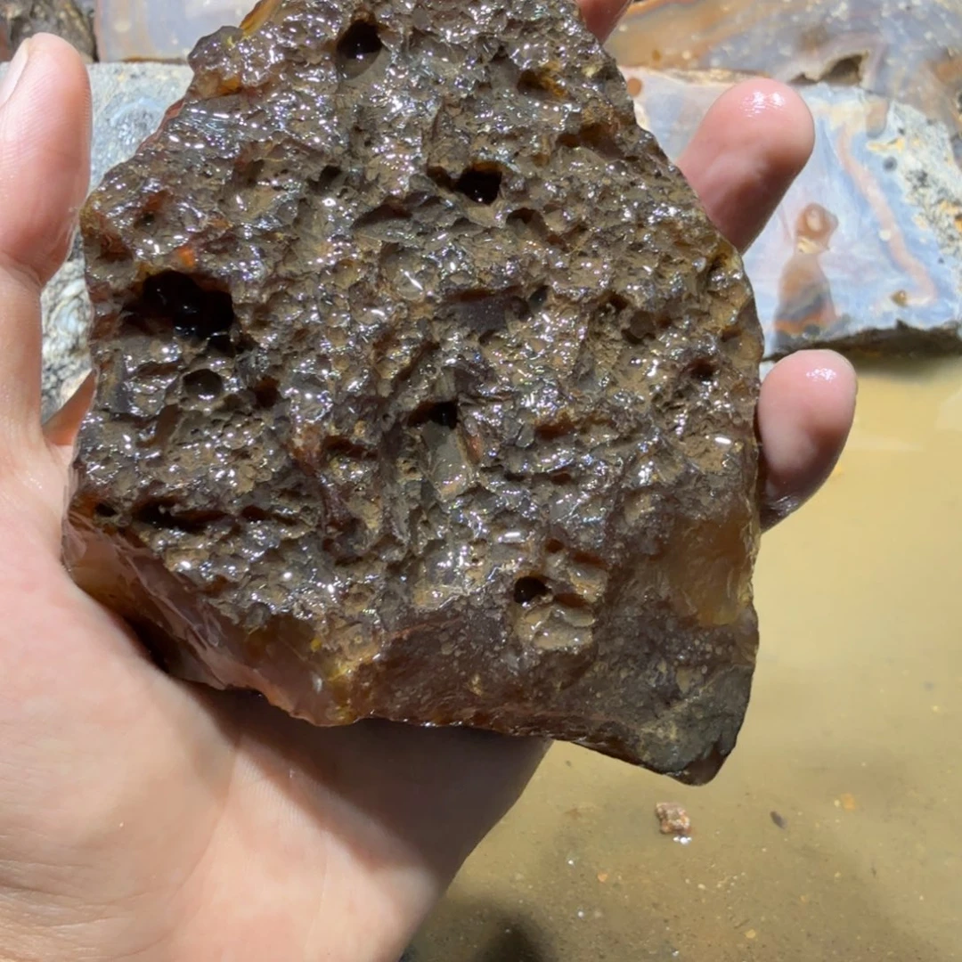 未镶嵌玛瑙/玉髓珠宝半成品