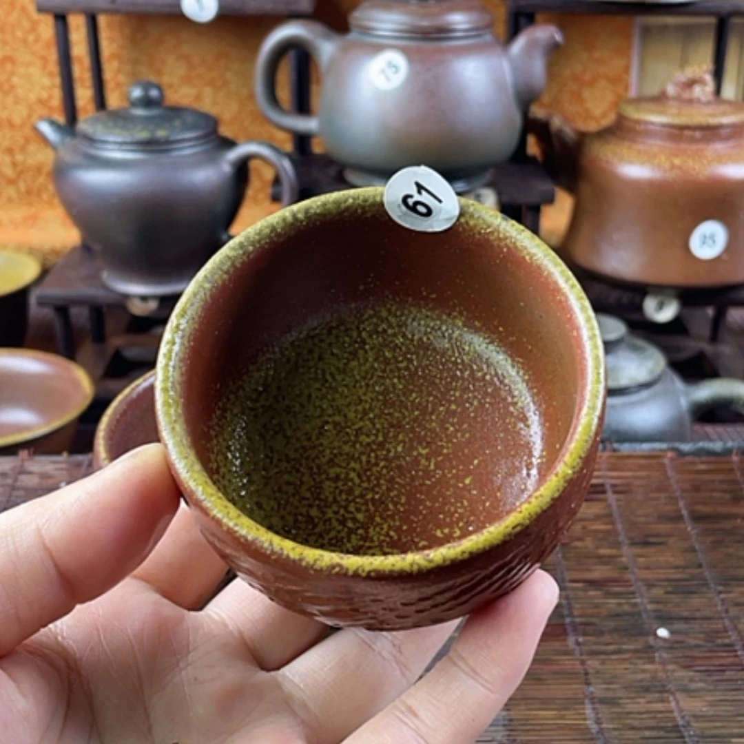 【闪购商品】柴烧主人杯140毫升左右瑕福利