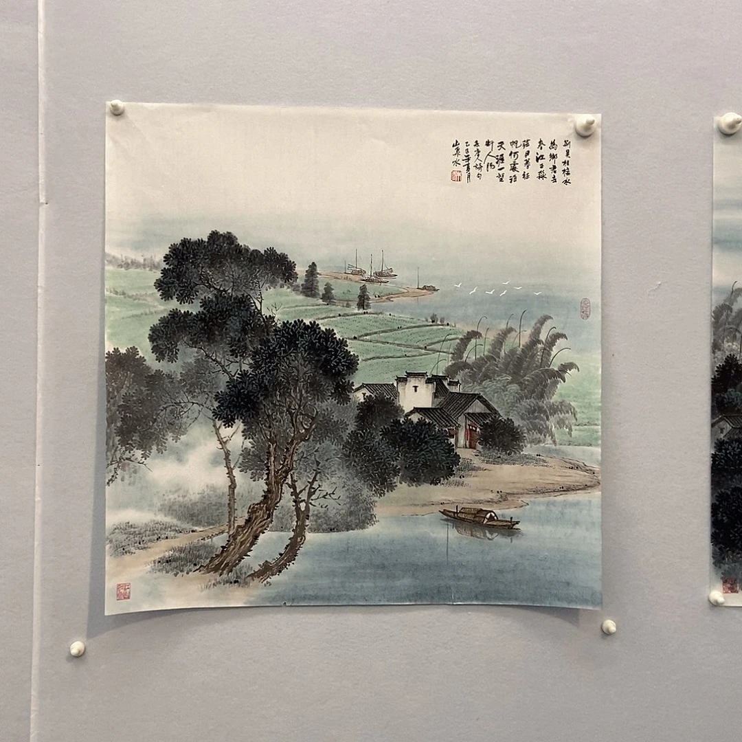 顽***雕国画墨鱼精品墨鱼精品