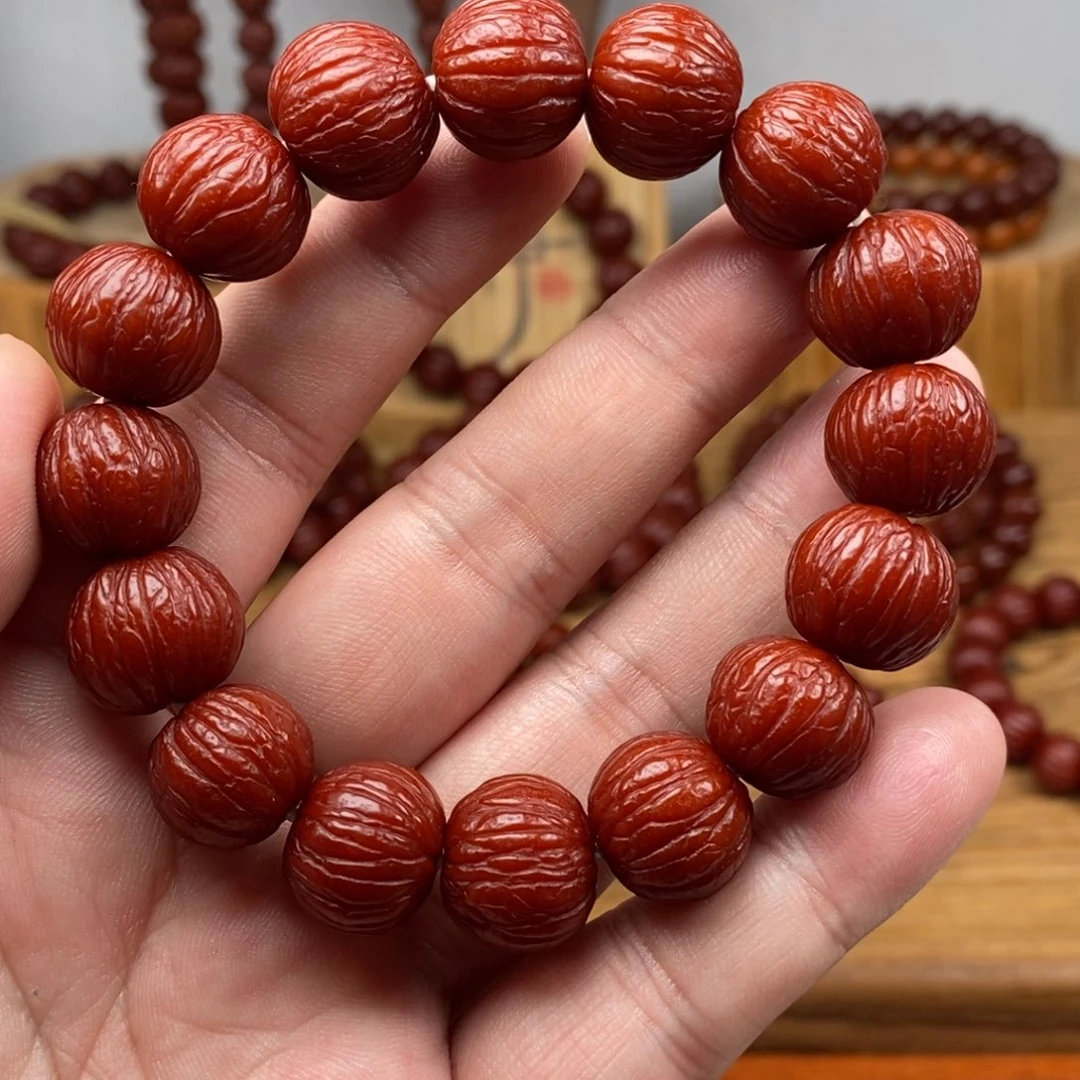 猴头核桃吊坠风羽16