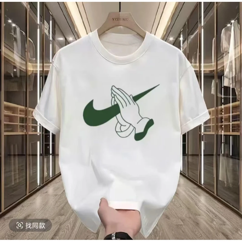 【一折粉丝福利】潮牌男女同款圆领百搭T恤