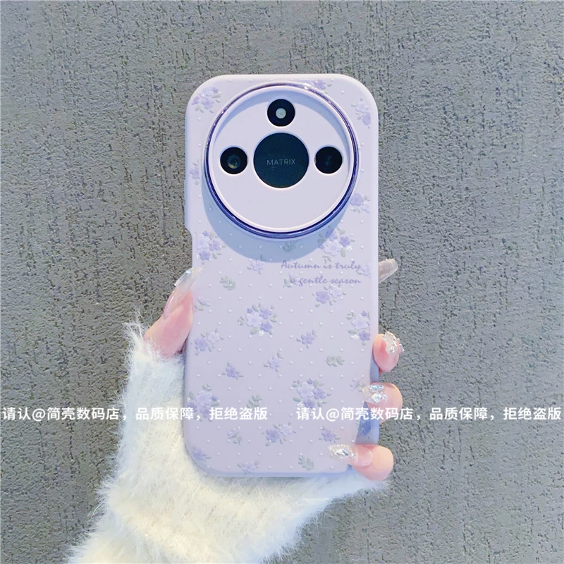 （荣耀X系列）金属小胖妹适用荣耀X60/荣耀X50/荣耀X40/X30手机壳潮