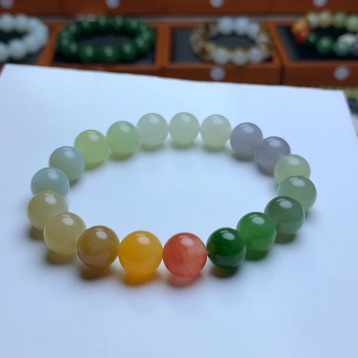 和田玉手串未镶嵌