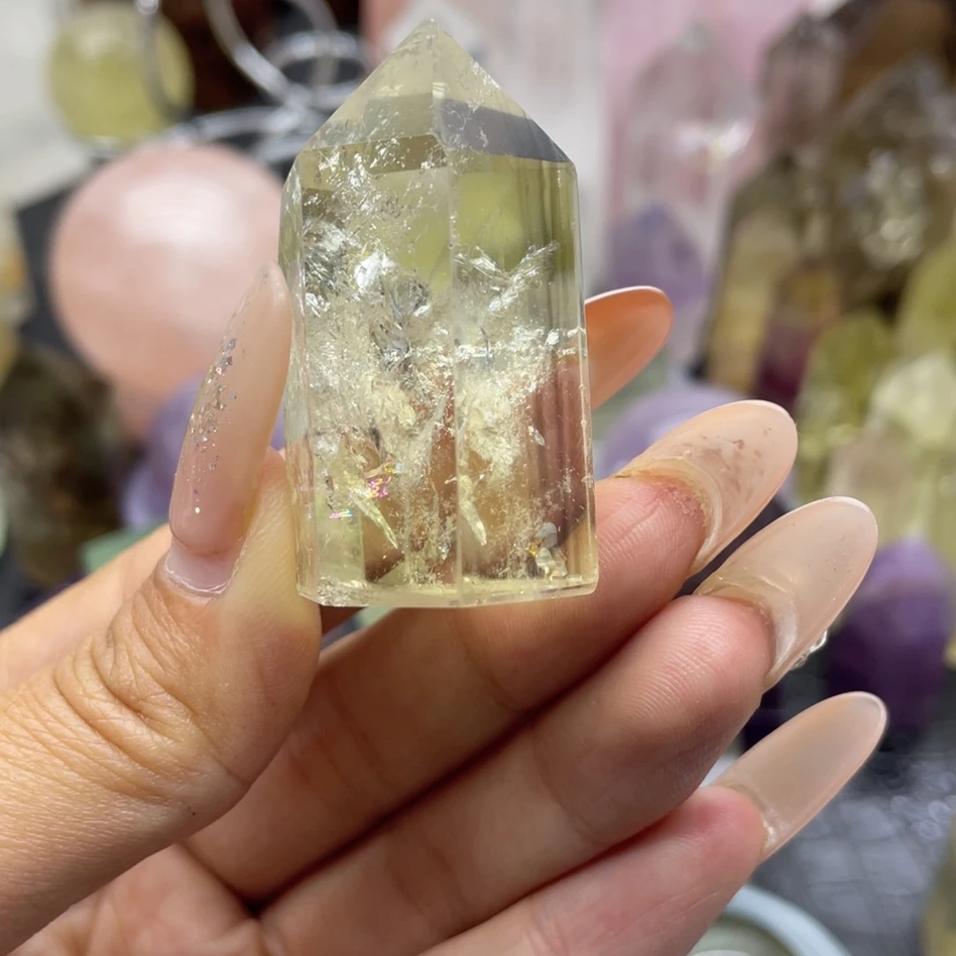 31未镶嵌水晶南***@黄水晶柱