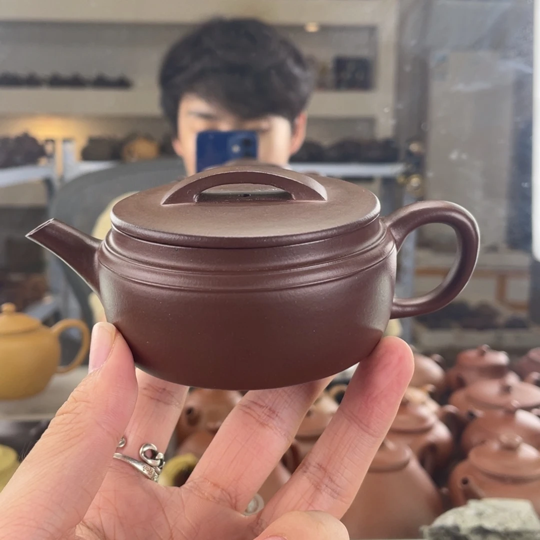 茶壶紫砂120cc底槽清茶壶