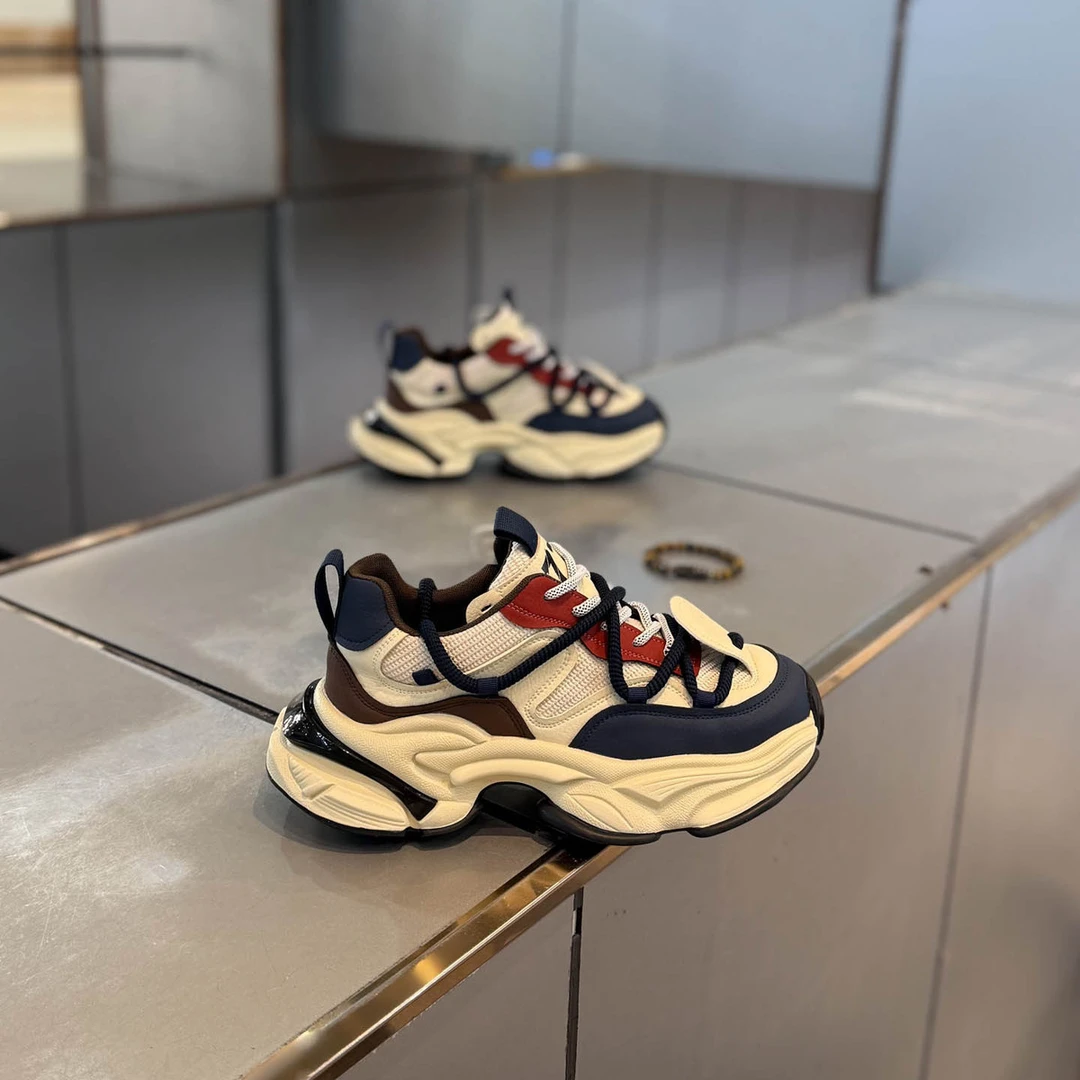 巴黎『DMXUXM』新品好物~力荐!潮流时尚厚底内增高舒适休闲老爹鞋男